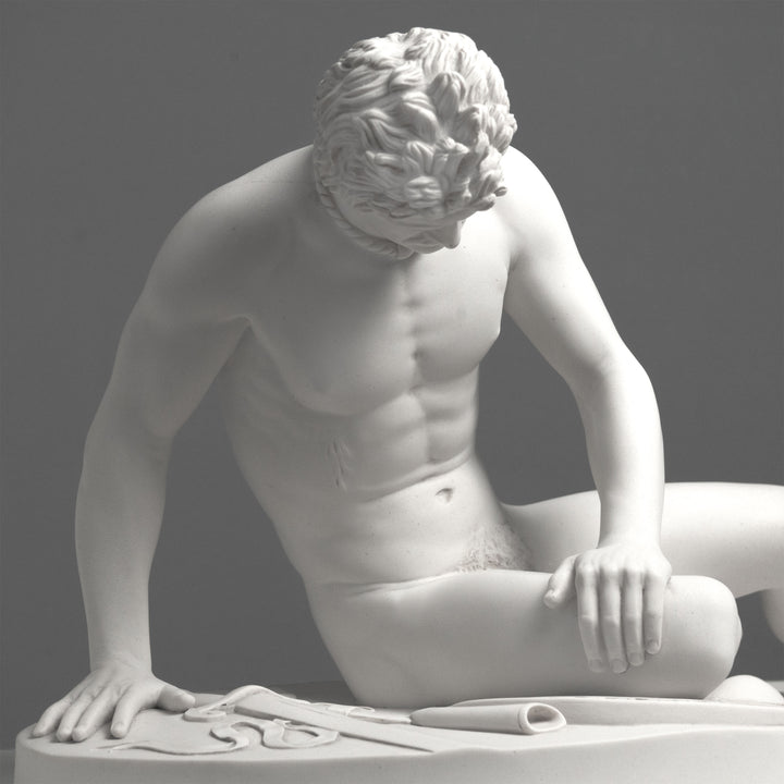 A Haldokló Gall Szobra – Sebesült harcos klasszikus szobor