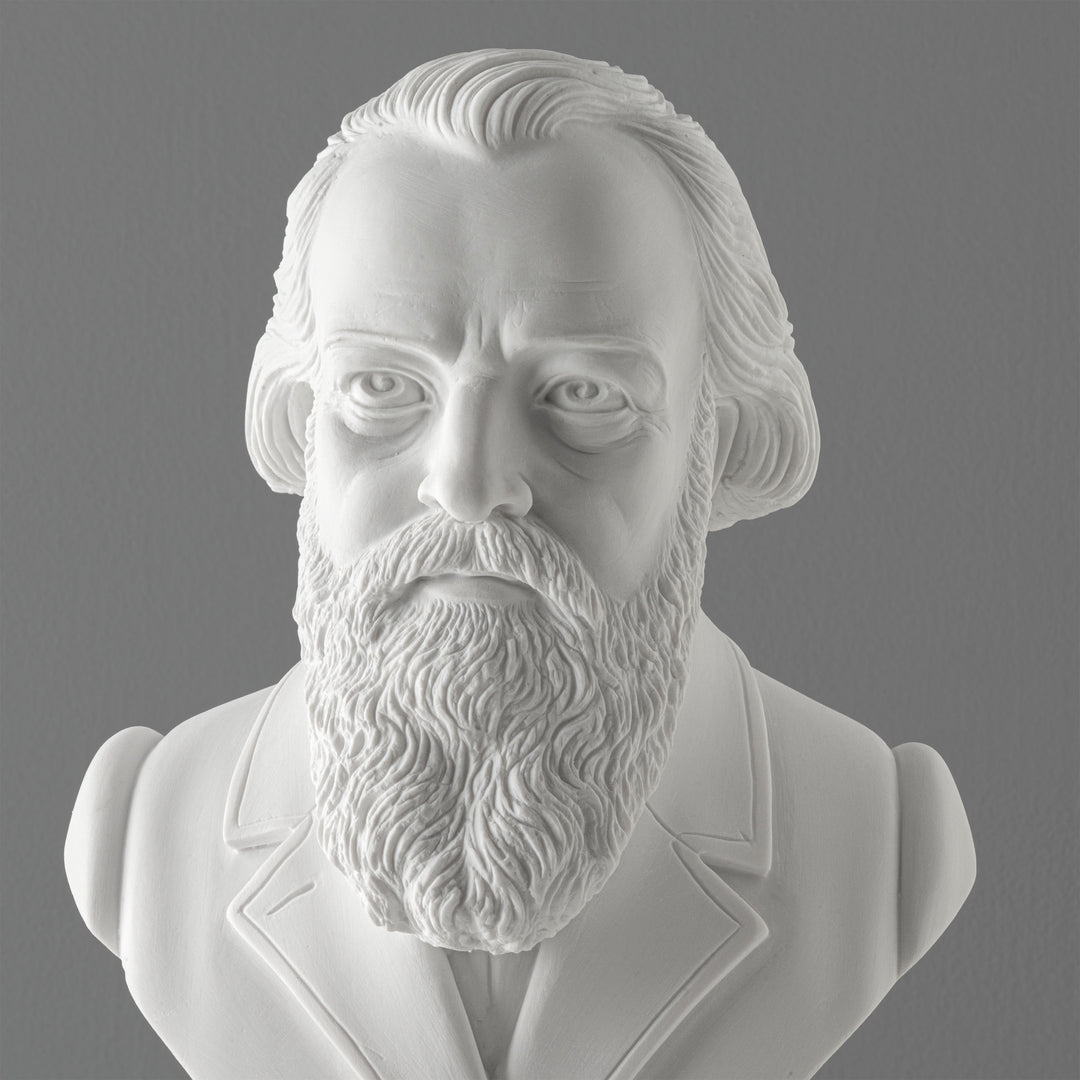 Johannes Brahms mellszobor — a romantikus harmónia mestere