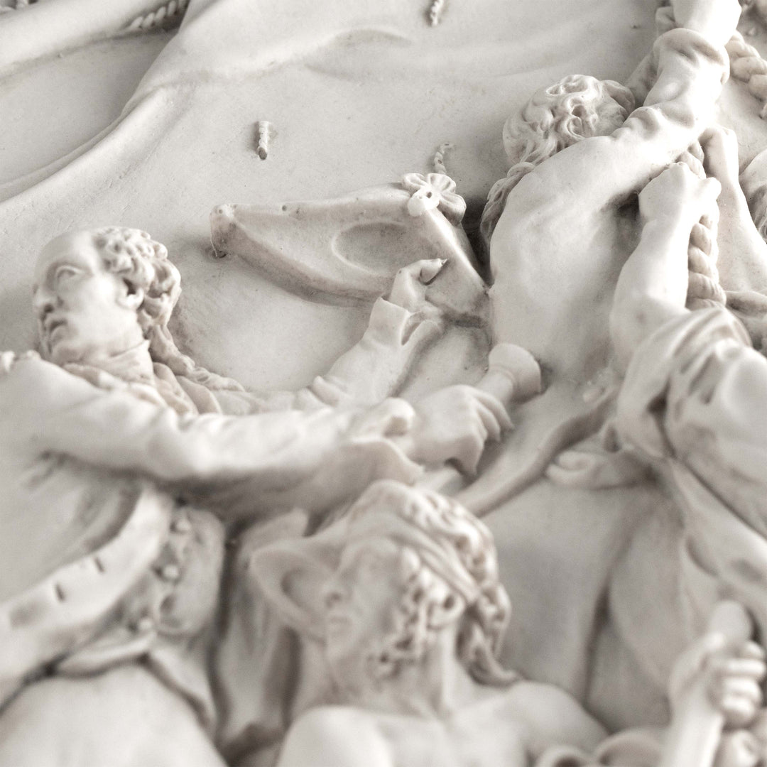 Nelson-oszlop Dombormű – Brit tengernagy tisztelő fali szobor