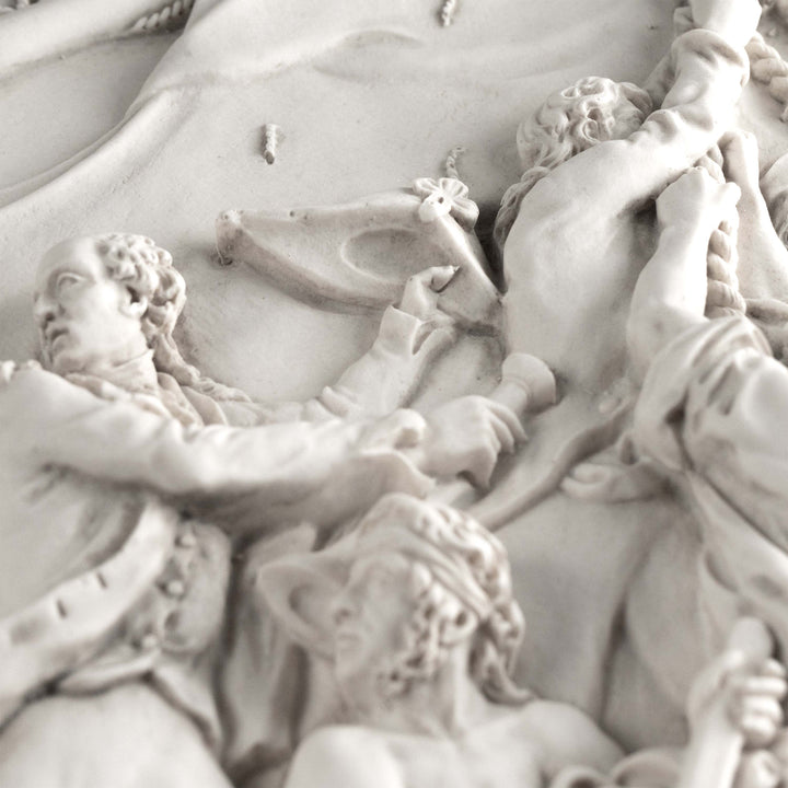 Nelson-oszlop Dombormű – Brit tengernagy tisztelő fali szobor