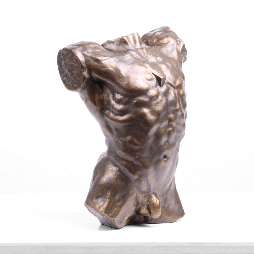 Rodin: Torzó Szobor (Hideg öntvény bronz szobor)