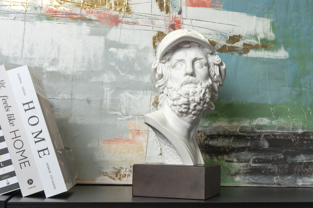 Nagy Ajax mellszobor – a trójai háború hőse, Giambologna műve alapján