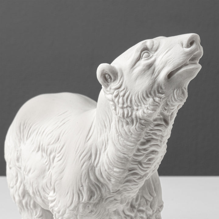 Sarkvidéki jegesmedve szobor