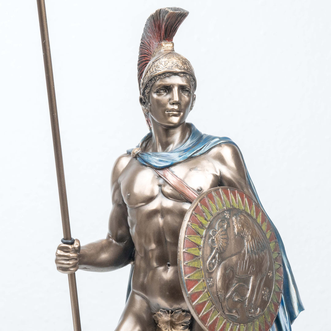 Arész Szobor (A háború görög istene – Hidegen öntött bronz szobor)