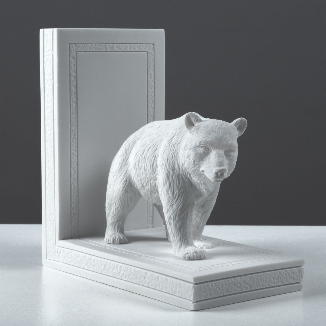 Bika és medve könyvtámasz (erő és egyensúly szimbóluma)