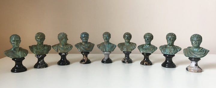 Augustus Cézár Mellszobor (Bronz)