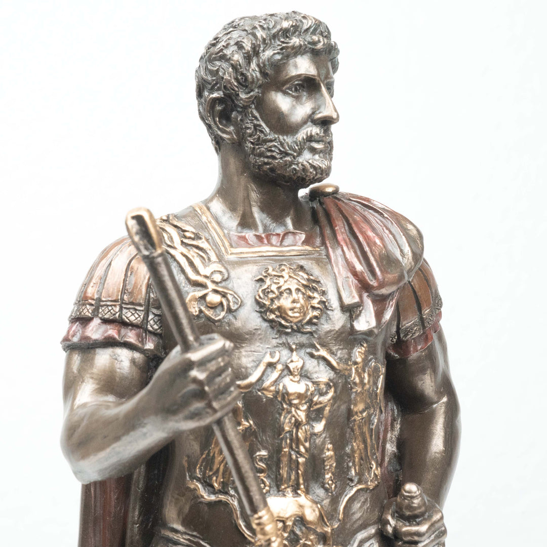 Hadrianus Császár Szobor (Római Birodalom – Hidegen öntött bronz szobor)