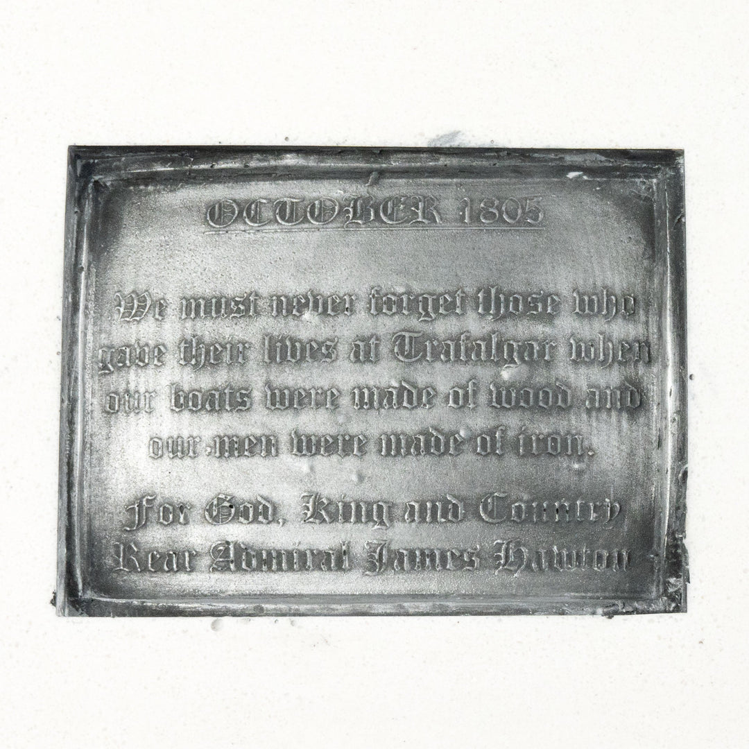 Nelson-oszlop Dombormű – Brit tengernagy tisztelő fali szobor