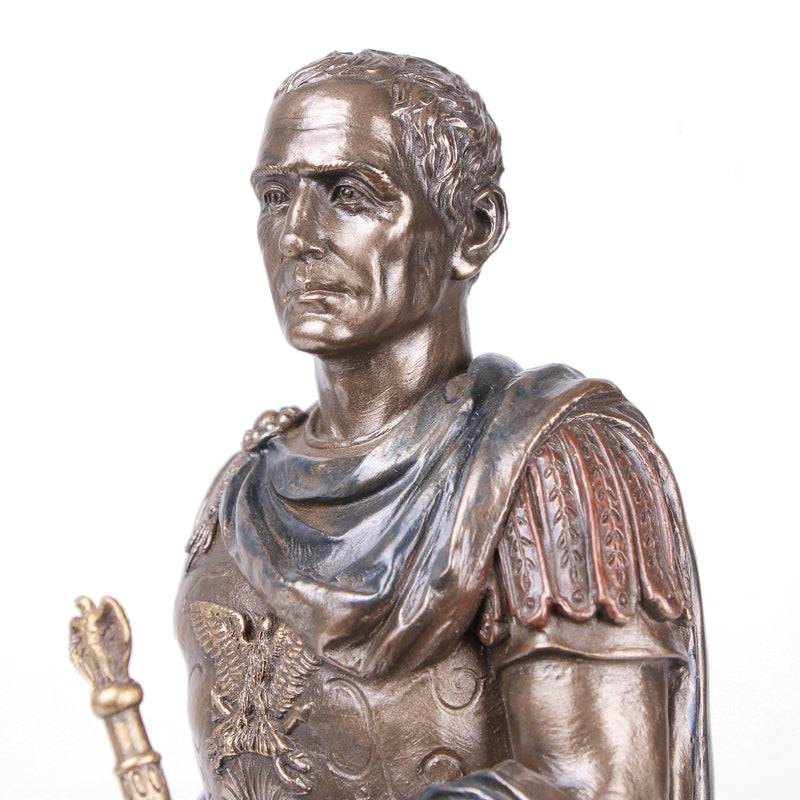 Bronz Julius Caesar Szobor (Hidegen öntött bronz)