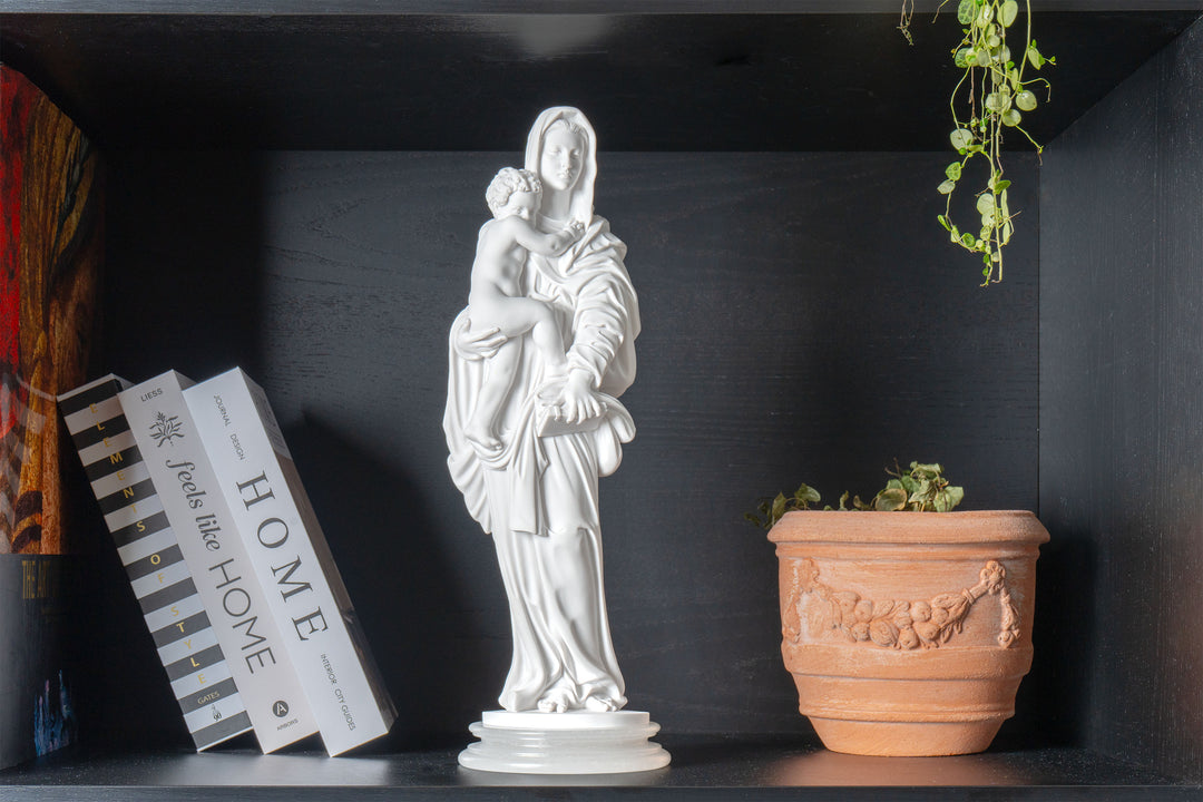 Szűzanya gyermekével szobor  – Madonna delle Arpie, Andrea del Sarto után