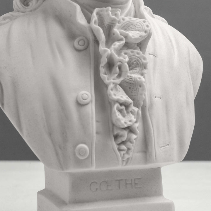 Goethe Mellszobor – Német költő neoklasszicista stílusban