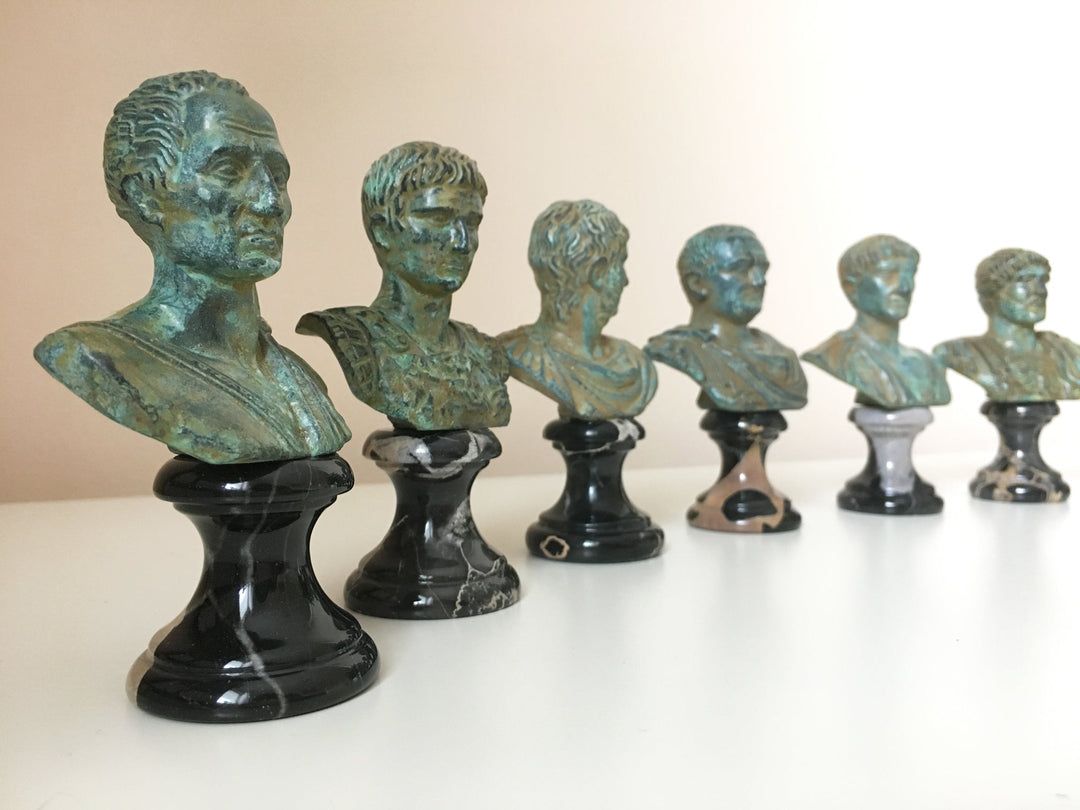 Augustus Cézár Mellszobor (Bronz)