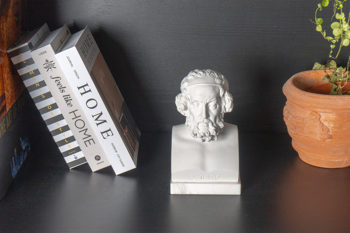 Homérosz mellszobor – a görög eposz és mitológia atyja