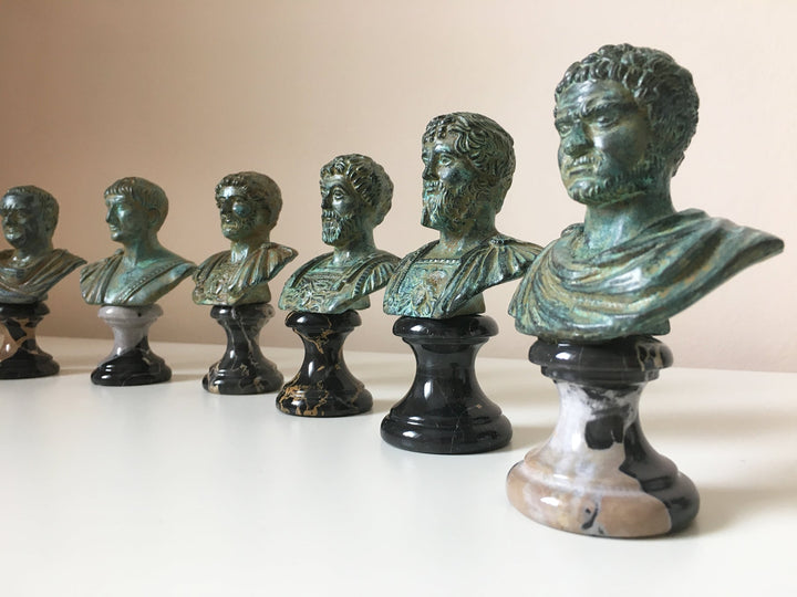 Augustus Cézár Mellszobor (Bronz)