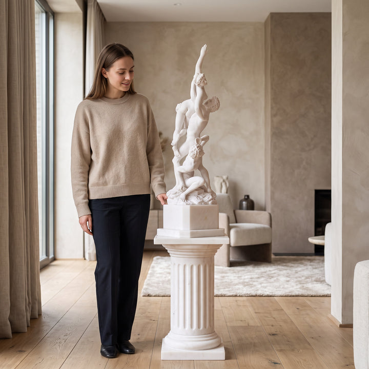 A szabin nők elrablása - Giambologna szobra