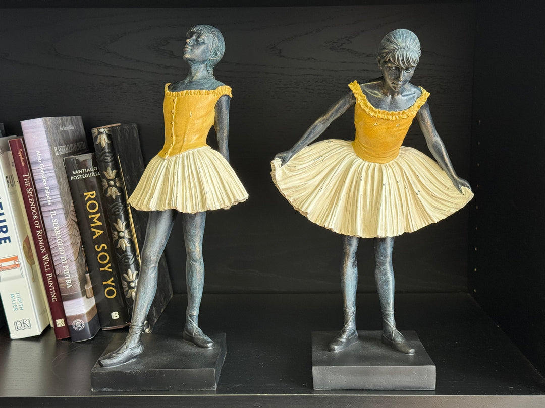Kecses Balerina Szobor (Degas táncosnő)
