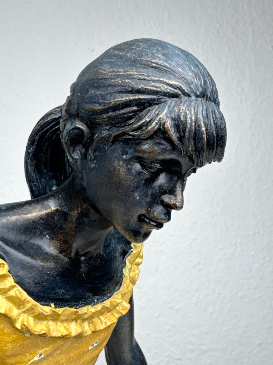 Kecses Balerina Szobor (Degas táncosnő)