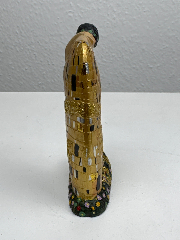 Szerelem Szobor – A csók Klimttől (Kicsi, szerelmespár)