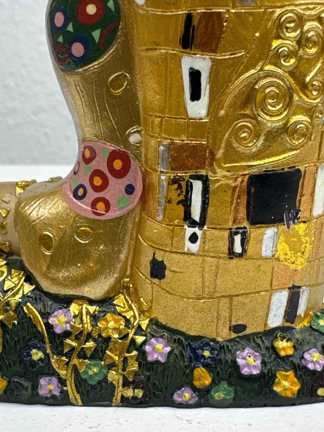 Szerelem Szobor – A csók Klimttől (Kicsi, szerelmespár)