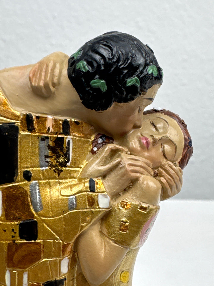 Szerelem Szobor – A csók Klimttől (Kicsi, szerelmespár)