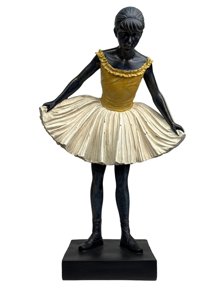 Kecses Balerina Szobor (Degas táncosnő)