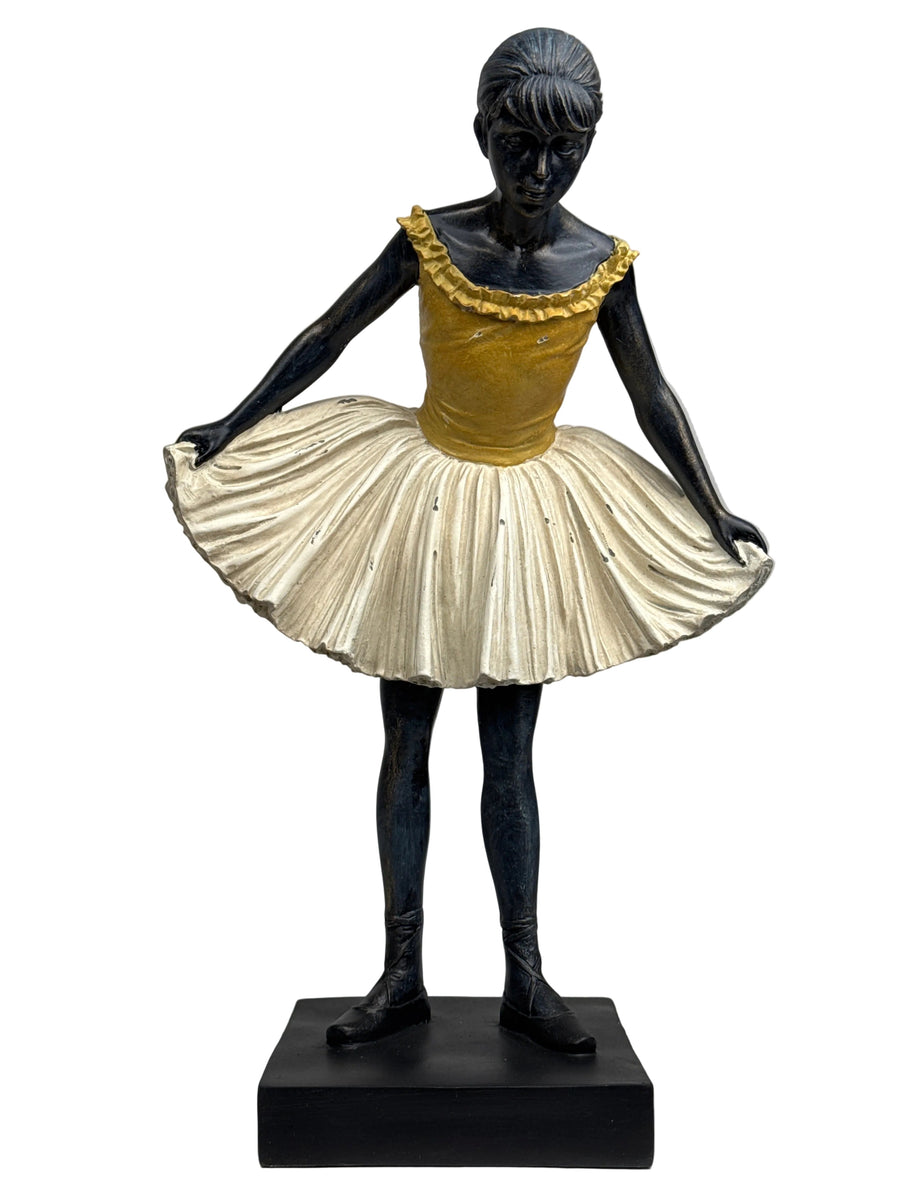Kecses Balerina Szobor (Degas táncosnő)