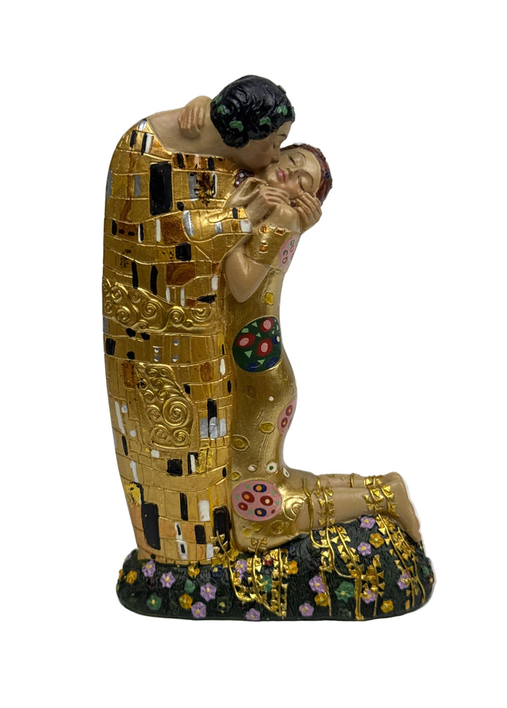 Szerelem Szobor – A csók Klimttől (Kicsi, szerelmespár)