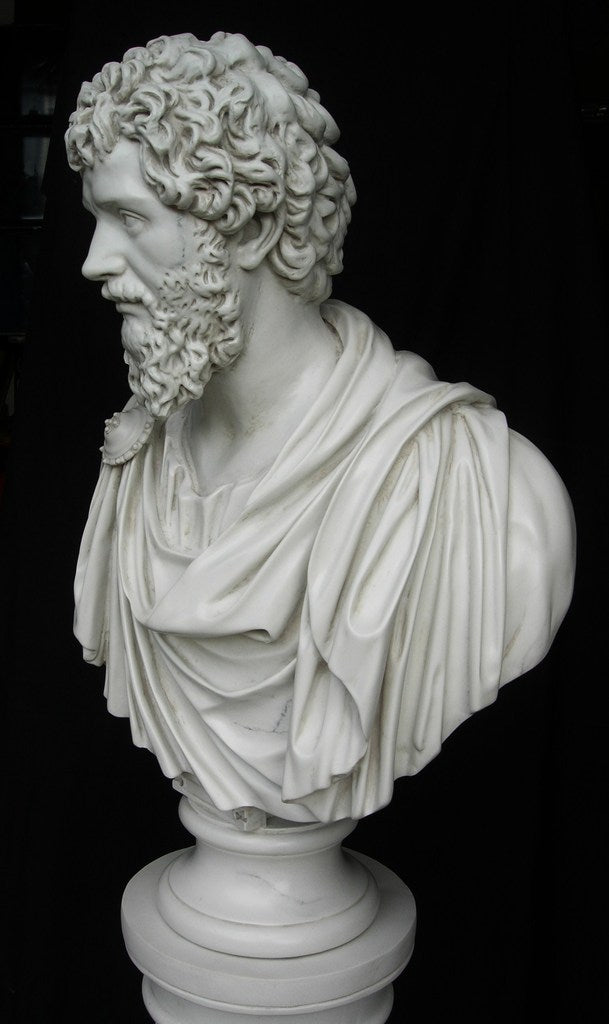 Septimius Severus mellszobor