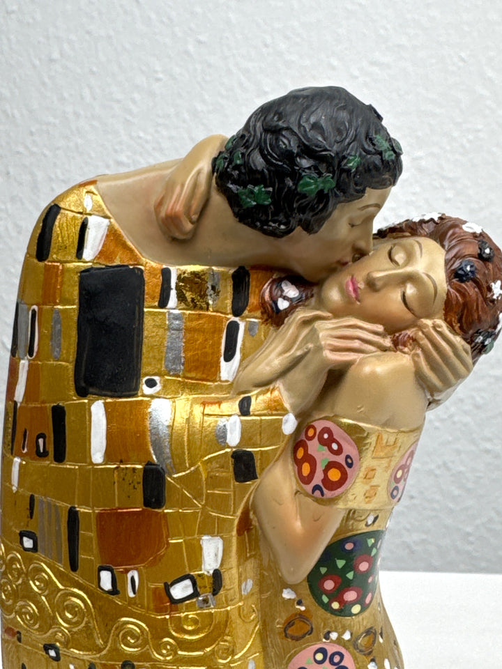 Szerelem Szobor – A csók Klimttől (Szerelmespár)