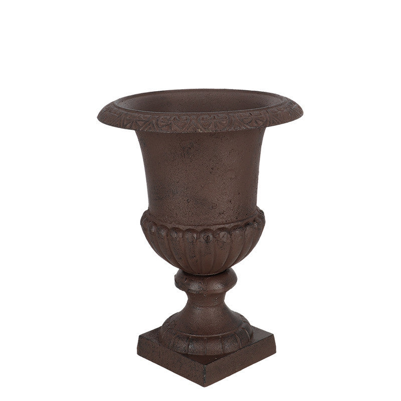 Öntöttvas kerti virágváza (nagy)