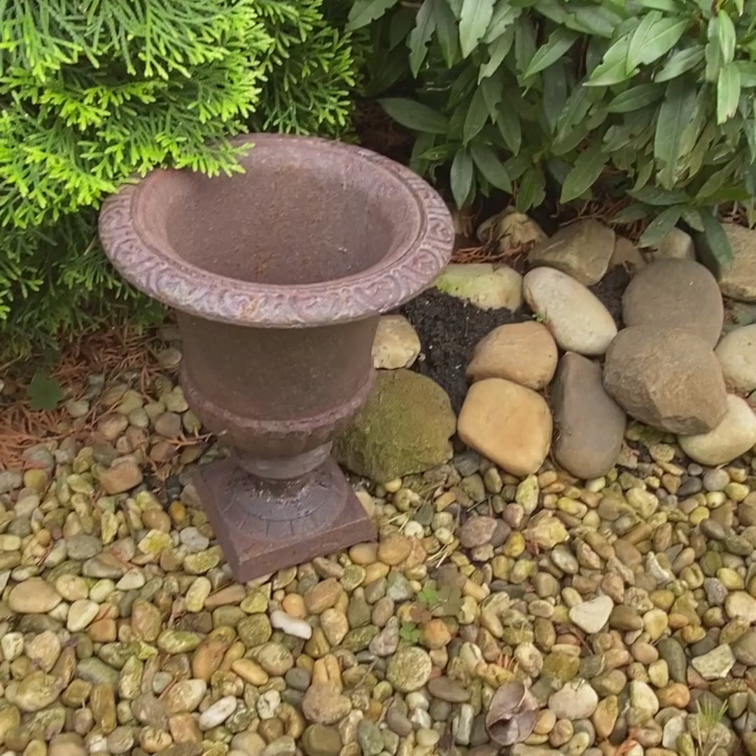 Öntött Vas Kerti Kaspó Párban