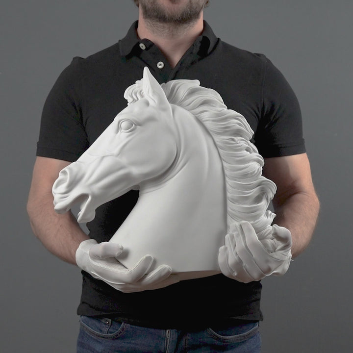 Nemes lófej szobor (nagy)