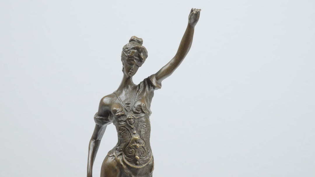 Justitia Bronz Szobor (Öntött Bronz Szobor)