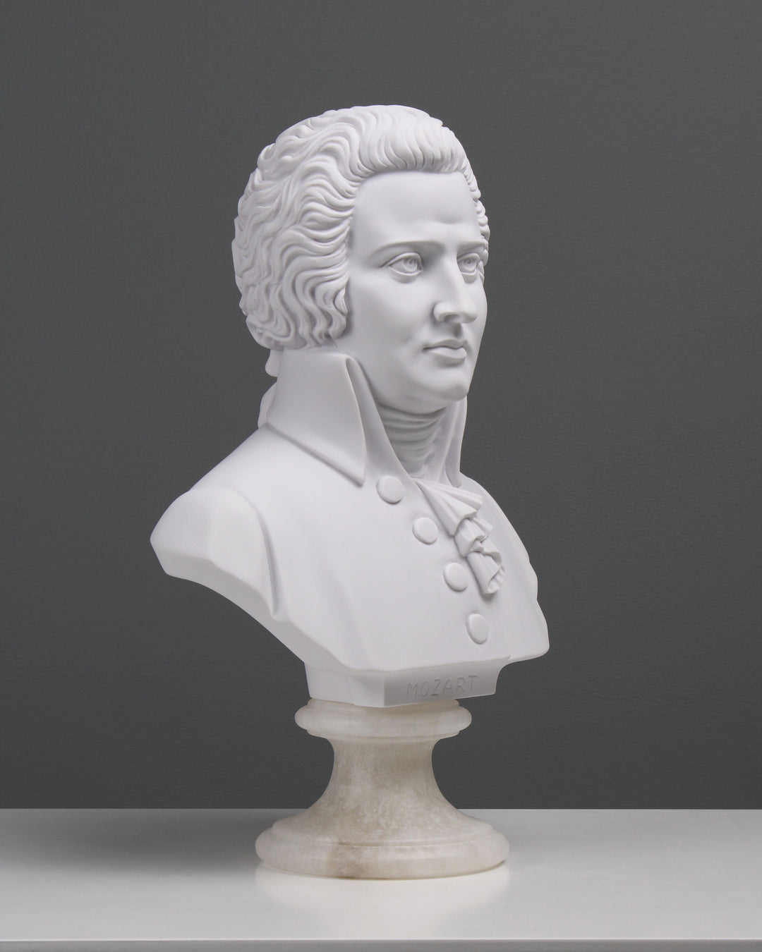 Mozart Bust Statue